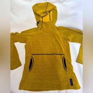 Melanzana Microgrid Hoodie - Women’s Medium - Yellow (Honeycomb)